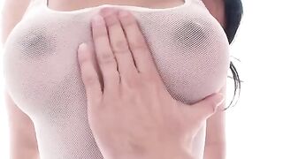 A charming girl sits on the guy’s dick and shakes her big ass