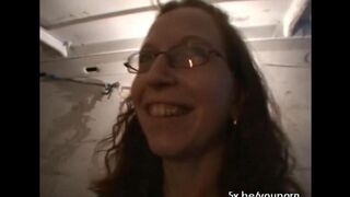 A girl fucked by two guys in an intense interracial FMM threesome
