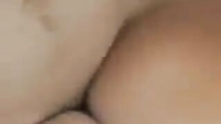 A young guy has sex with his girlfriend in the barn