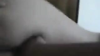 A Negro man fucked his ex-girlfriend in the ass