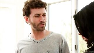 Two mature guys fucked sexy brunette Veronika Avluv in an intense threesome