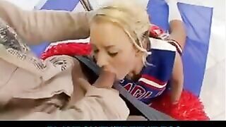 A girl with gymnast's flexibility has awesome sex while sitting on a twine