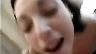 Friend licked sperm from anus and vagina with passion