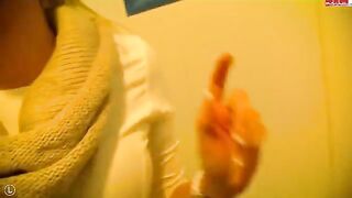 A blowjob from a stranger in the toilet is like a reward for luck