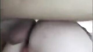 Asshole pain with hot Spanish Tinka in a threesome scene