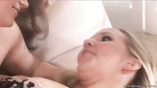 Mature lesbians in passionate pussy licking action