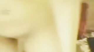 A Chinese girl masturbating in front of her webcam live stream