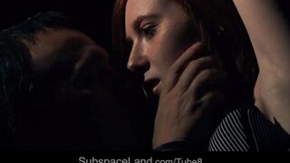 A cute teen is being fucked in a dark room - HD