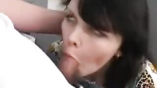 A husband caught his wife watching porn with her skirt up