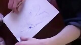 Instead of lessons, the guy fucked his mother