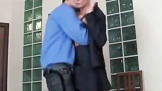 The boss with a mature body engaged in sex with his secretary