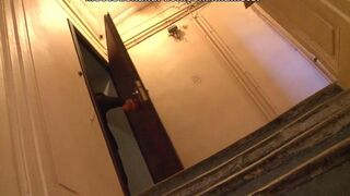 A sexy girl is fucking with her dinner companion in a passionate moment