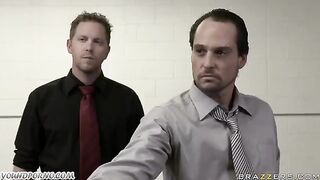 A woman gets fucked by a police officer in this hot vid