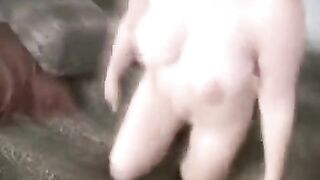 The guy shaved his pubic hair so his wife could suck it comfortably