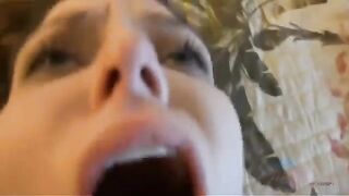 A man experienced the ultimate pleasure at home