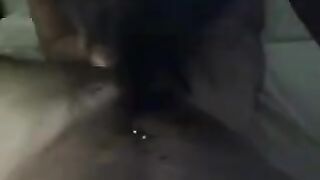 The couple was not in a mood for gentle sex, they fucked hard
