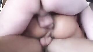 She loves to be fucked by two cocks at the same time