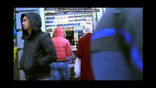 I picked up a blonde on the street and fucked her hard - 18+