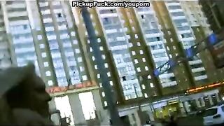I picked up a blonde on the street and fucked her hard - 18+