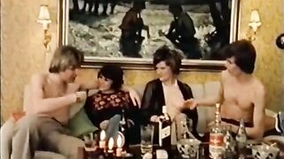 Bunch of depraved bitches learning to fuck with a hard lesson