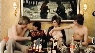 Bunch of depraved bitches learning to fuck with a hard lesson