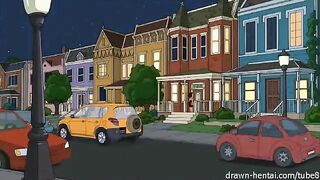 The porn parody of the famous series "The Cleveland Show"