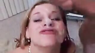 A man cums, and his sperm runs out over his dick in HD