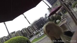 The pretty girl was picked up and fucked in the car