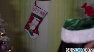 Two Snow Maidens fucked Santa Claus in a steamy scene