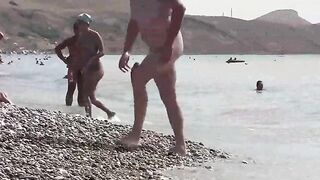 A nudist holiday in Crimea. Part 1
