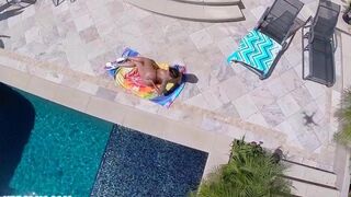 The negro guy with the huge cock fucked neighbor