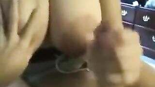 She swallows all the sperm, so her man can fuck her again