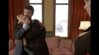 A punishment for the wife and maids in the style of hardcore BDSM