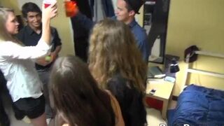 Instead of paying debt, students threw a rave party for the collector