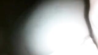It was possible to fuck the girl at night, capturing it on video