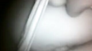It was possible to fuck the girl at night, capturing it on video