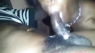 It is much more pleasant to lick a huge black cock than to think about it