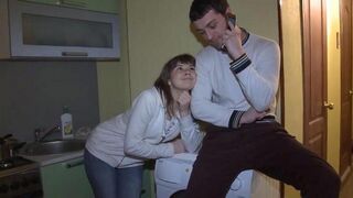 My husband did not notice how his wife fucked with someone
