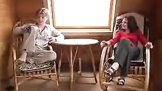 A brother fucked his older sister in the countryside