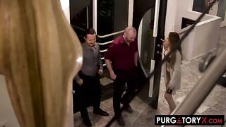 Jillian Janson’s confessions in a steamy threesome scene