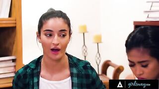 The hot girls, Emily and Ember, have a sudden urge for sex