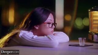 Deeper. Anton’s BBC action with petite Lulu Chu
