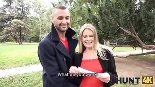Husband watches his pregnant wife getting fucked by a stranger in HD