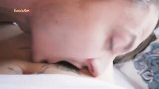 The couple experienced the maximum pleasure from their intimate moment