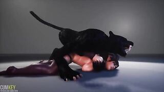 A succubus seduced and bred with a fury in this wild 3D encounter