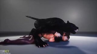 A succubus seduced and bred with a fury in this wild 3D encounter