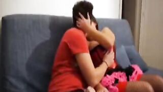 A hot sister is fucking with her bro - he filmed the whole thing