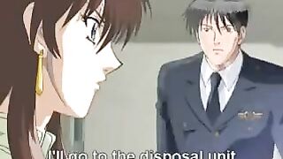 A big-eyed Hentai girl is sucking dick with her amazing skills in this hot video