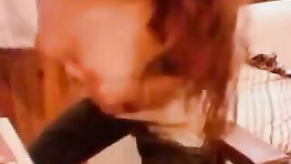 Friends did not expect such sex from their friend's girl
