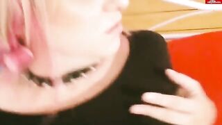 A beautiful pregnant woman is fucking with her boyfriend in HD